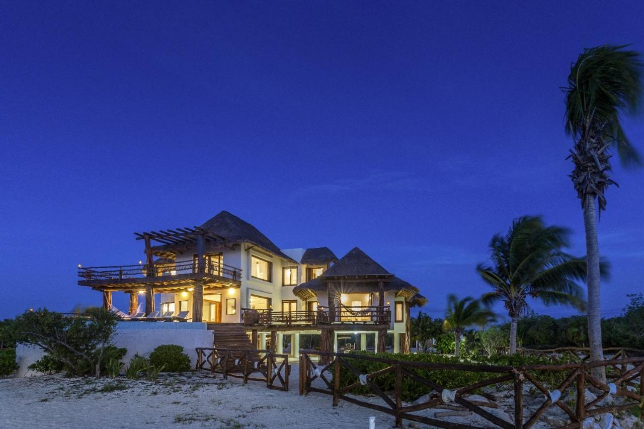 Dk Luxury Ocean Front Villa - Adults Only Isla Holbox Exteriör bild