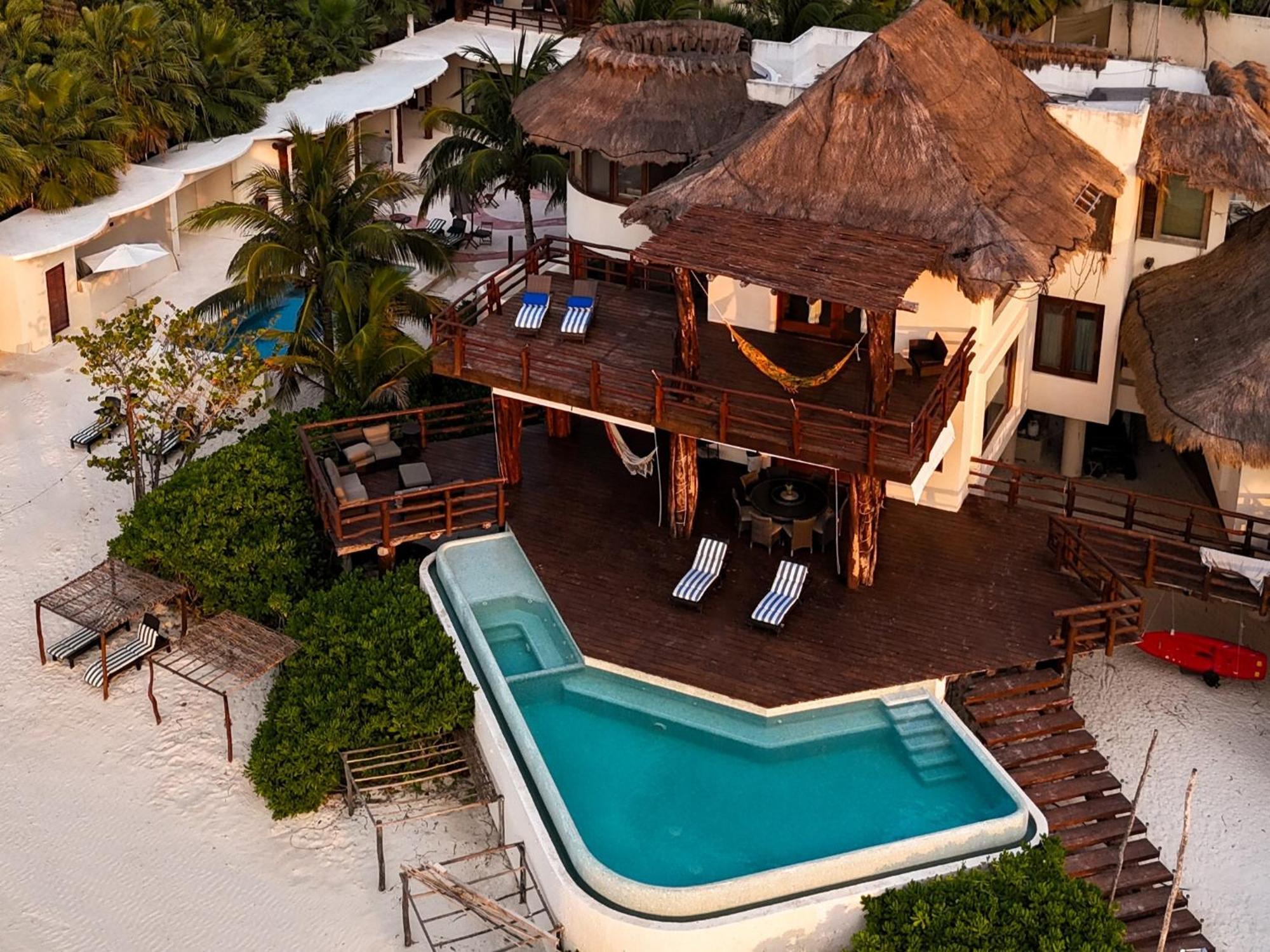 Dk Luxury Ocean Front Villa - Adults Only Isla Holbox Exteriör bild